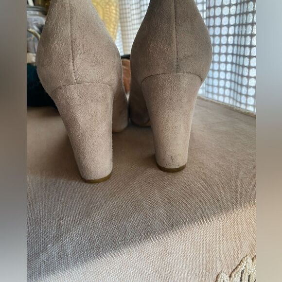 Jeffrey Campbell chunky heel suede shoes size 8 - Picture 14 of 15